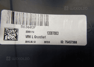 Opel astra j lewa osłona obudowa lusterka nowa 9