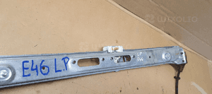 Mechanizm podnośnik szyby lewy przód BMW 3 E46 8196037 6