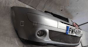 Zderzak przód przedni renault clio 2 ii lift fl TED69 srebrny halogeny 3