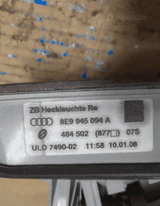 Lampa prawy tył audi A4 B7 nr 8E9945094 3