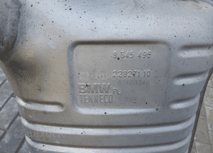 Mini cooper countryman ii F60 1.5T 18R tłumik katalizator wydech 8689280 8689279 8645496 5