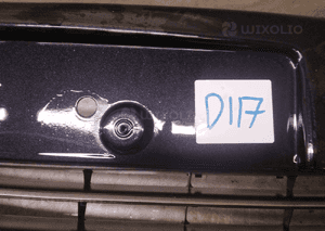 Zderzak przód przedni do opel astra h 3 iii lift fl Z20R czarny halogeny 2