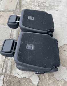 MERCEDES R 251  fotel fotele tylne skora alcantara  czarna skóra idealne Drugi rząd ISOFIX 6