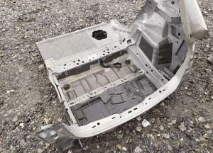 BMW 2 F45 ACTIVE TOURER PRAWY TYLNY BŁOTNIK ĆWIARTKA PAS WZMOCNIENIE 10