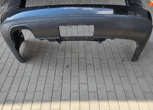 ZDERZAK tył tylny PDC Chrom VW Passat B6 lift kombi Highline LC9X czarny 7