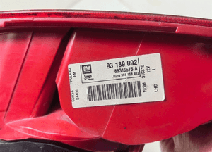 Lampa lewy tył opel corsa d 3D 93189092 5