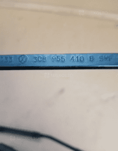 Ramiona Wycieraczek Wycieraczki VW Passat CC Lift Komplet 3C8955409B 3