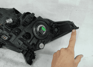 Nissan qashqai ii led lampa przednia prawa 5