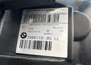 Maska błotniki zderzak lampy pas przedni chłodnice bmw X3 G01 668 6