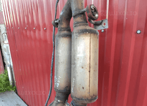 Mercedes W221 lift S350 cdi katalizator filtr dpf wydech tłumik lambda nox 3