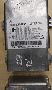 MERCEDES E 207 moduł sensor poduszek airbag 3