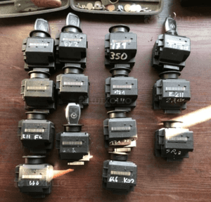 Mercedes E 211 cls 219 Slk 171  stacyjka kluczyk 1