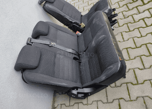 FOTEL FOTELE TYŁ TYLNE KANAPA 2 RZĄD LAND ROVER DEFENDER 2007-2014 EUROPA 7