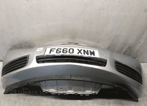 Zderzak przód przedni do opel insignia a Z176 srebrny pdc czujniki spryskiwacze xenony 1