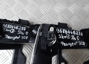 Peugeot 508 i kratki nawiewu ramka 9686446277 4