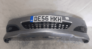 ^ ZDERZAK PRZÓD PRZEDNI DO OPEL ASTRA H 3 III GTC HALOGENY  Z163 SZARY 1