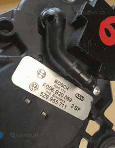 Silniczek wycieraczek tył vw fox 5z6955711 006b20059 2