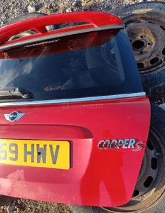 Klapa tyl z szyba lotka spoiler mini cooper s R56 2