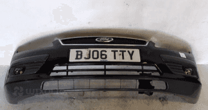 Zderzak przód przedni do ford focus MK2 ii halogeny F3 czarny 1