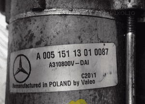 ROZRUSZNIK MERCEDES 2.2 CDI A0051511301 4