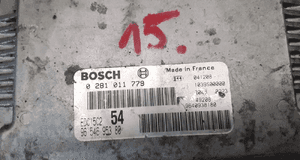 #KOMPUTER PEUGEOT 807 2.2 HDI nr 9654695380 / 0281011779 2