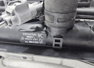 Komplet chłodnic wentylator toyota verso 2.0 D4D 2009-2013 6