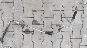 Peugeot 407 2.0 HDI Przewód rurka klimatyzacji 3