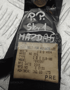 Mazda 5 i pas bezpieczeństwa prawy przód T89335T 2