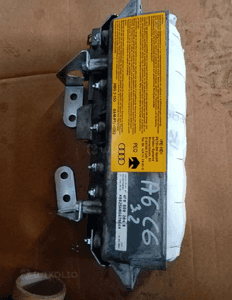 Konsola poduszki pasy AIRBAG  sensor zestaw naprawczy Audi A6 C6 Szara 10