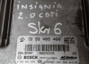 KOMPUTER STEROWNIK SILNIKA ZAFIRA C 55485466 3