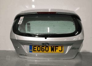 Klapa tył tylna  bagażnika ford fiesta vii MK.7 srebrny 5