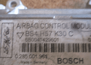 MODUŁ STEROWNIK AIR BAG MAZDA 3 BK BS4H57K30C 3