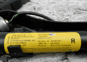 Komplet Napinacz Napinacze Pasa Pasów Lewy Prawy Citroen C3 I Lift 9640676877 9639873877 3