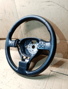 Kierownica trójramienna multifunkcyjna skórzana VW Passat B6 3C0419091LE 4