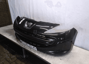 Zderzak przód przedni do peugeot 207 exl exld czarny 4