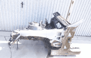 Podłuznica cwiara slupek lewy mercedes cl W216 2