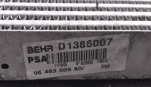 Peugeot 407 2.2 2.7 HDI intercooler chlodnica powietrza 4