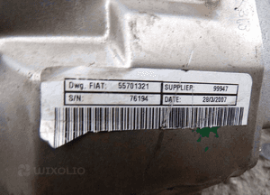 Wspomaganie elektryczne kolumna fiat grande punto 51860329 biały kabel 3
