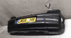 Zderzak tył tylny do vw volkswagen polo 9N LC9Z czarny dokładka ! 3