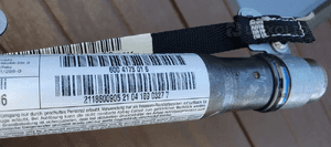 Kurtyna Airbag poduszka lewa Mercedes E-Klasa W211 2118600905 5