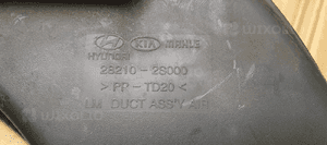 Wlot kanał dolot powietrza Kia Sportage III 28210-2S000 5
