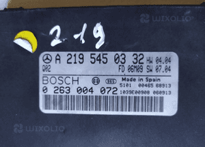 MERCEDES clk c e slk ml gl r e cls moduł PDC - różne numery 4