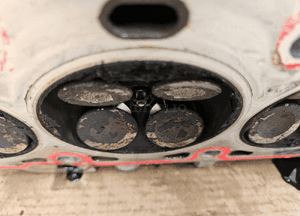 Volvo V50 S40 2.4 20V głowica silnika wałki rozrządu 8642289 8642291 15