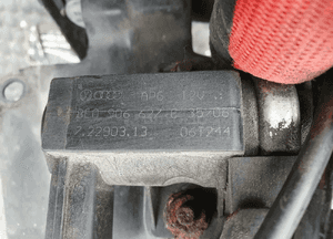 Zawor 1K0906283A 8E0906627C Zawory Podcisnienia Przewody Weze Krociec 2.0 TDI AUDI A4 B7 A6 C6 21