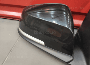 BMW 1 F20 LUSTERKO PRAWE 6 PIN BLACK SAPPHIRE 475 ORYGINAŁ BARDZO ŁADNE 4