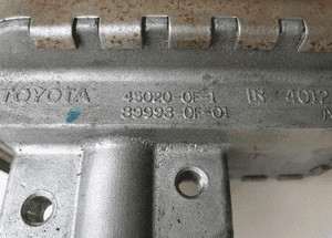 Corolla verso blokada kierownicy 45020-0F-1 5