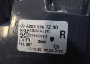 A2539061200 lampa tylna prawy tył led glc W253 usa 8