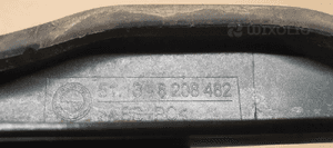 Listwa pod lampę prawy przód przednia prawa BMW 3 E46 8208482 6
