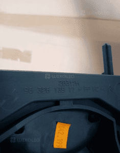 Tunel środkowy osłona tunelu Citroen C5 9632613977 3