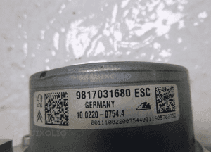 Citroen C3 pompa hamulcowa abs 9817031680 moduł 8
